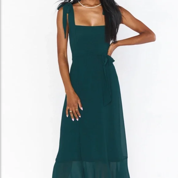 Show Me Your MuMu | Dresses | Show Me Your Mumu Claire Midi Dress Emerald Green Size Small | Poshmark Show Me Your MuMu | Dresses | Show Me Your Mumu Claire Midi Dress Emerald Green Size Small | Poshmark